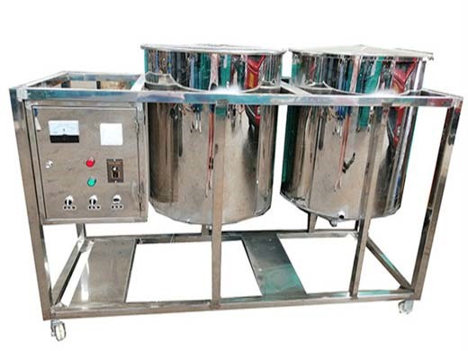 machine de fabrication d'huile de soja