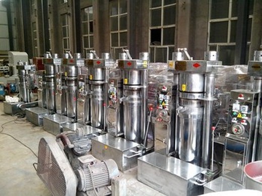 machines de presse à huile comestible de premier plan, production d'huile