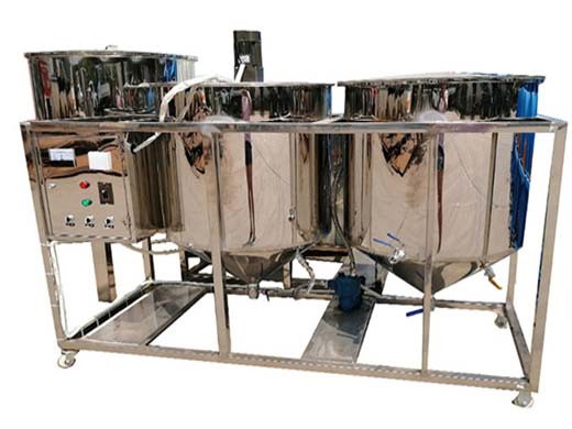 machines de moulin à huile de processus de raffinage de moulin à huile de noix de coco